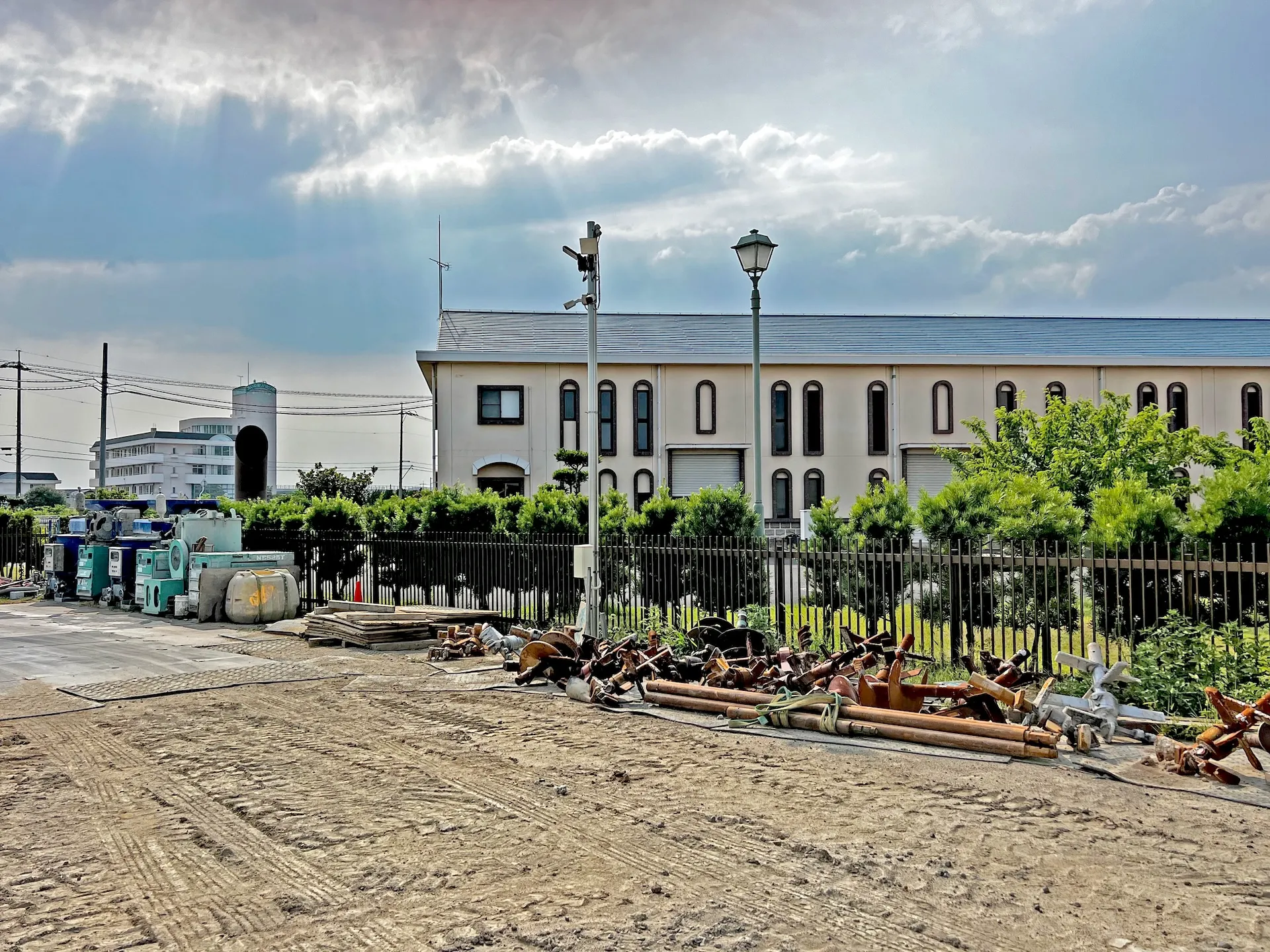 地盤改良 プラント・ロッド・ハネ