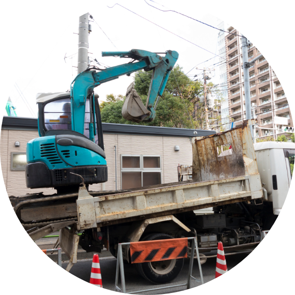 材料・機材の運搬と準備