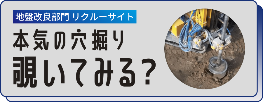 本気の穴掘り覗いてみる？